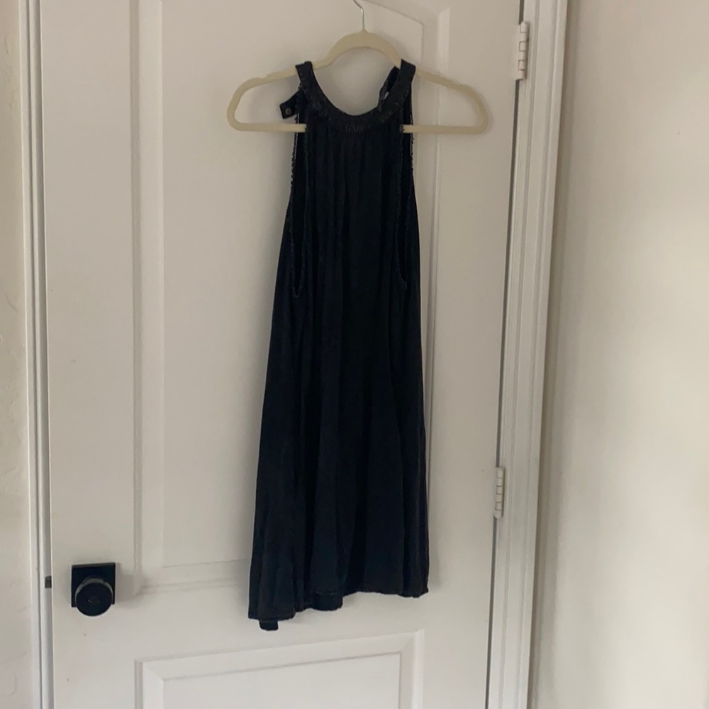 Gray/Black swing dress